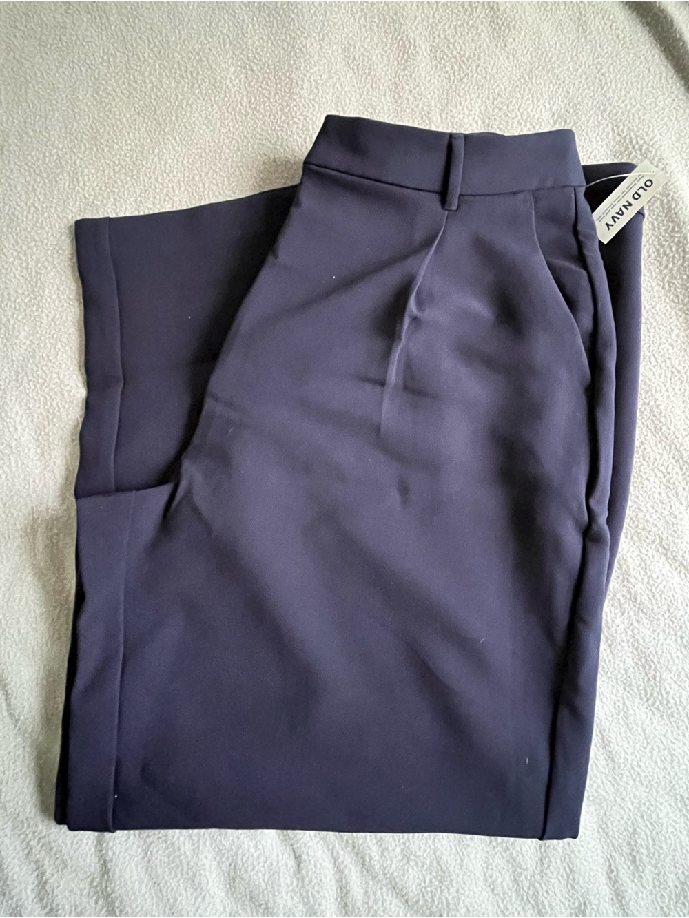 Women’s Dress Pant Plus 24W Old Navy Blue Polyester/Rayon Blend New With Tag NWT